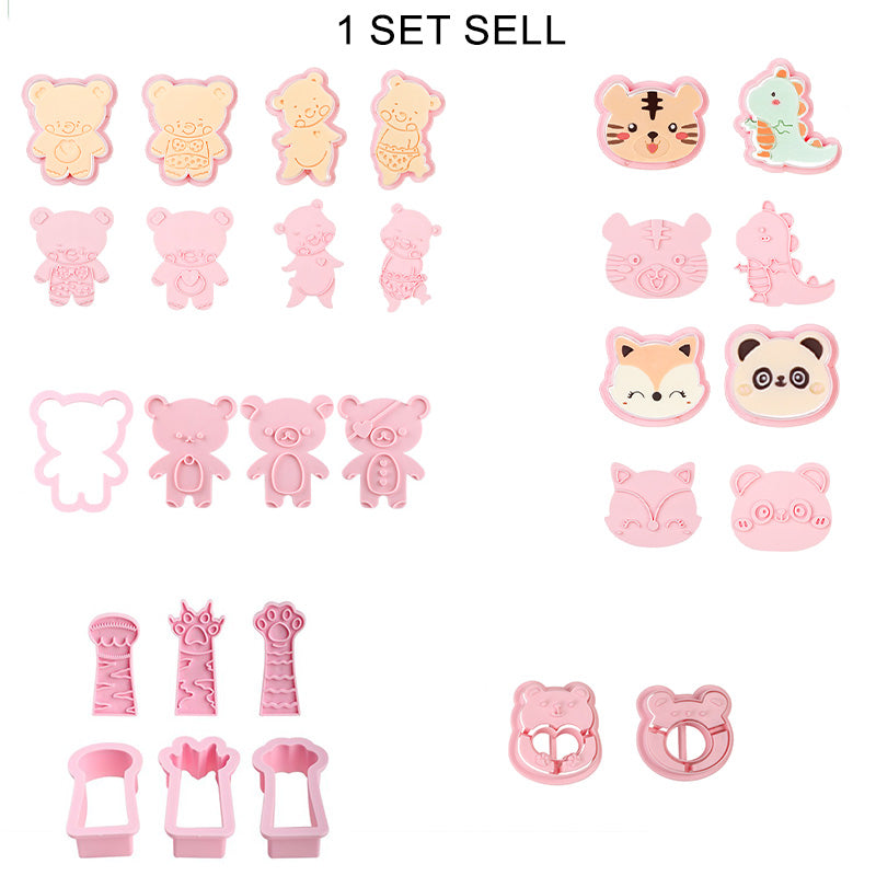Cartoon Animal Cookie Cutter
