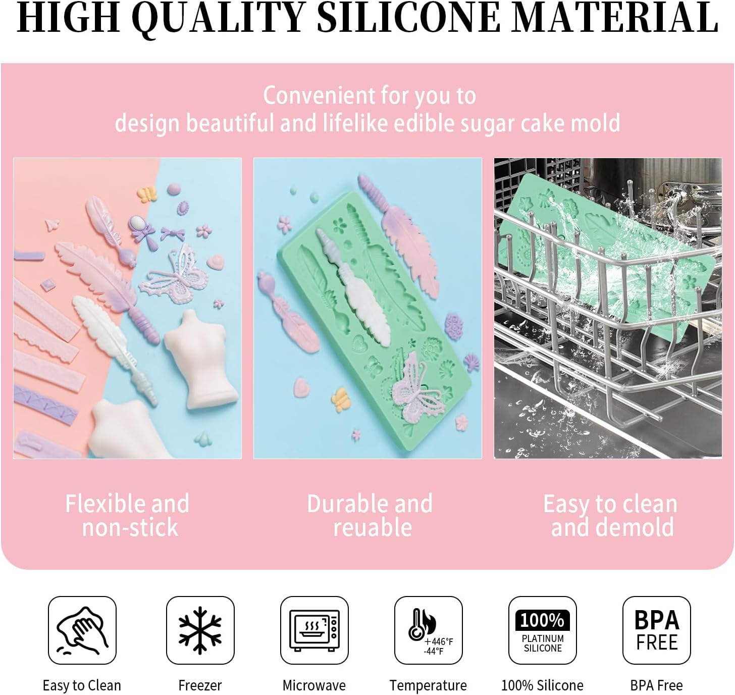 Silicone Fondant Mold