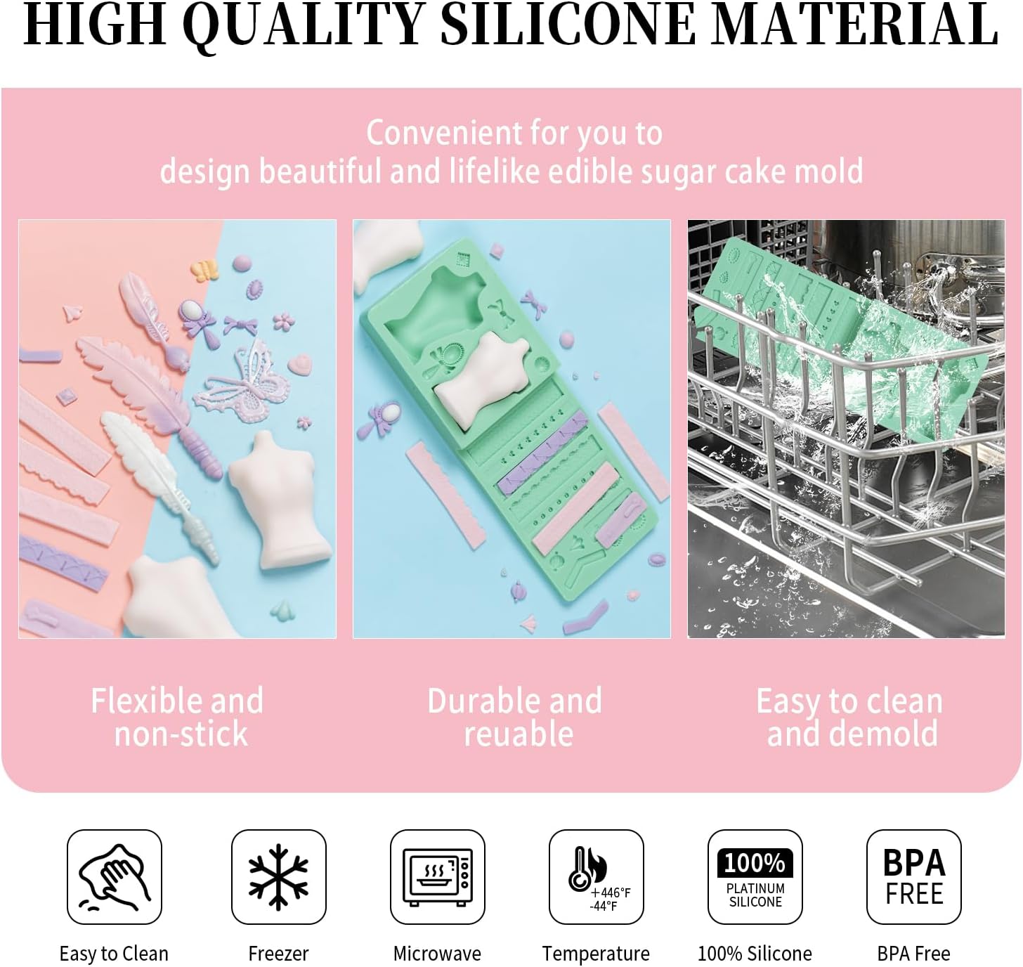 Silicone Fondant Mold
