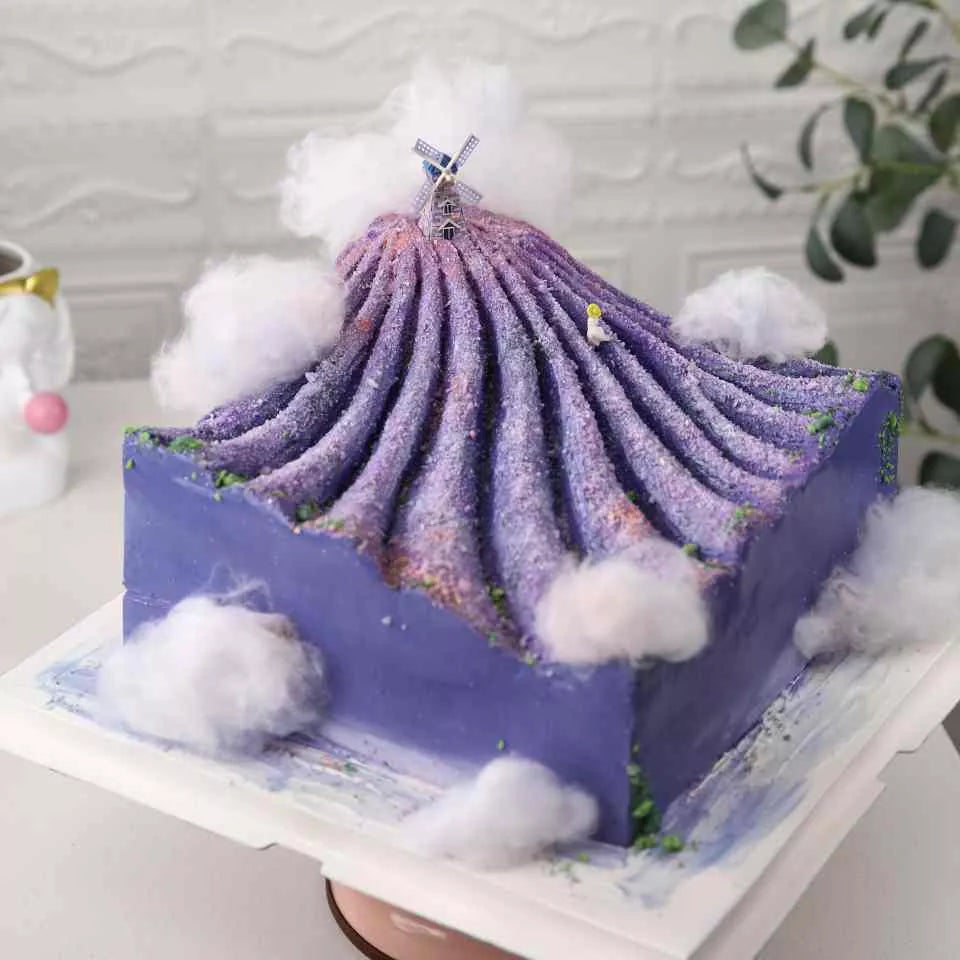 Lavender Fields Mini-Scape Cake Masterclass