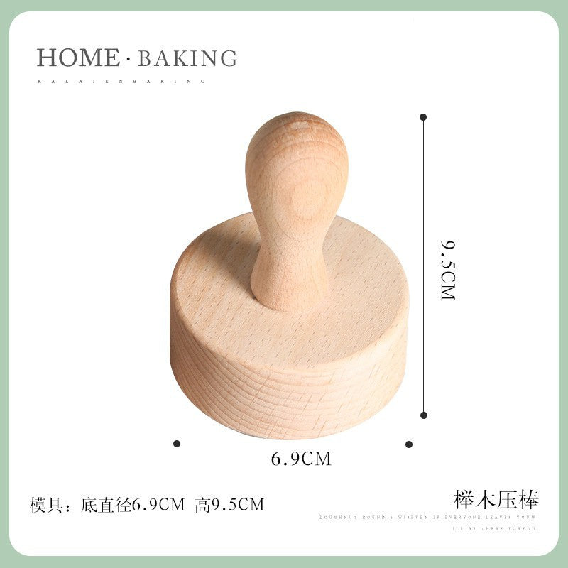 Wooden Tart Tamper