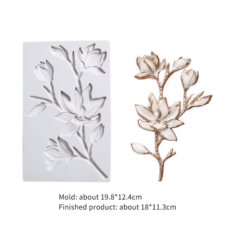 European Magnolia Fondant Mold