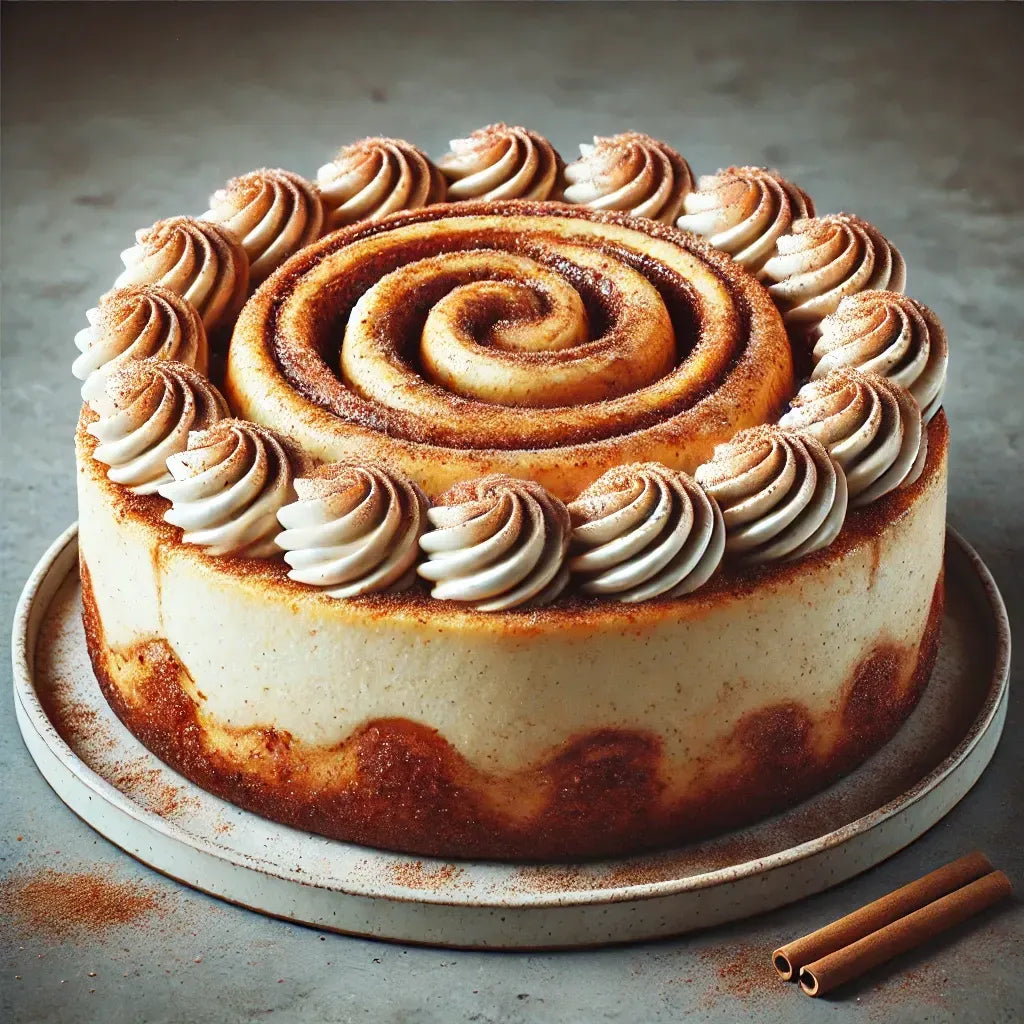 Cinnamon Roll Cheesecake