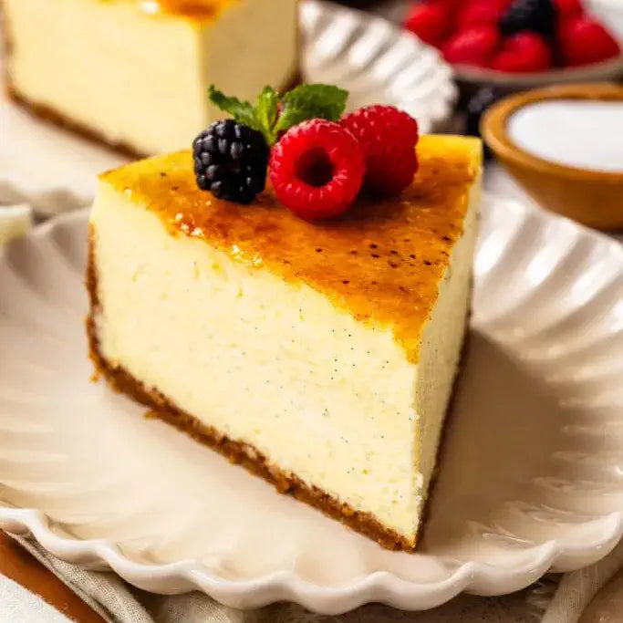 Crème Brûlée Cheesecake