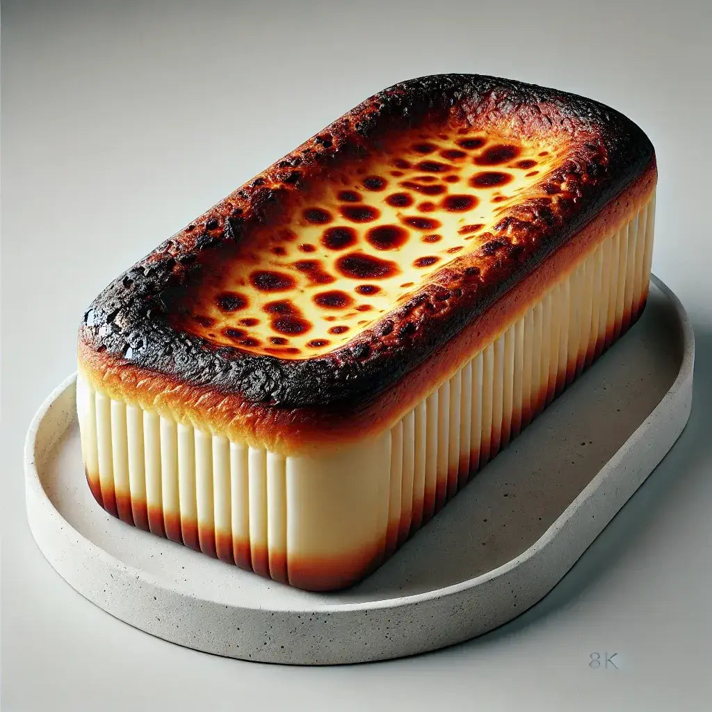 Easy Loaf Pan Basque Cheesecake Recipe: Caramelized and Creamy