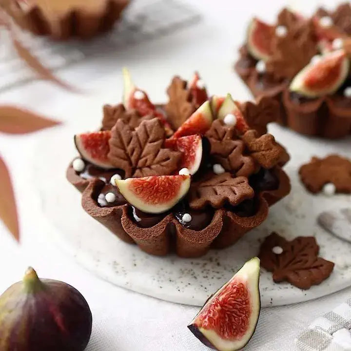 Chocolate Caramel Fig Tart