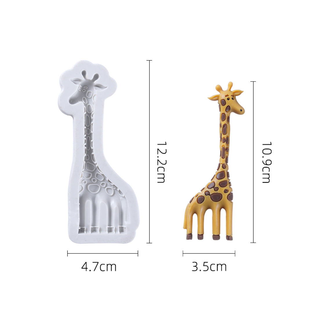 Giraffe Silicone Mold