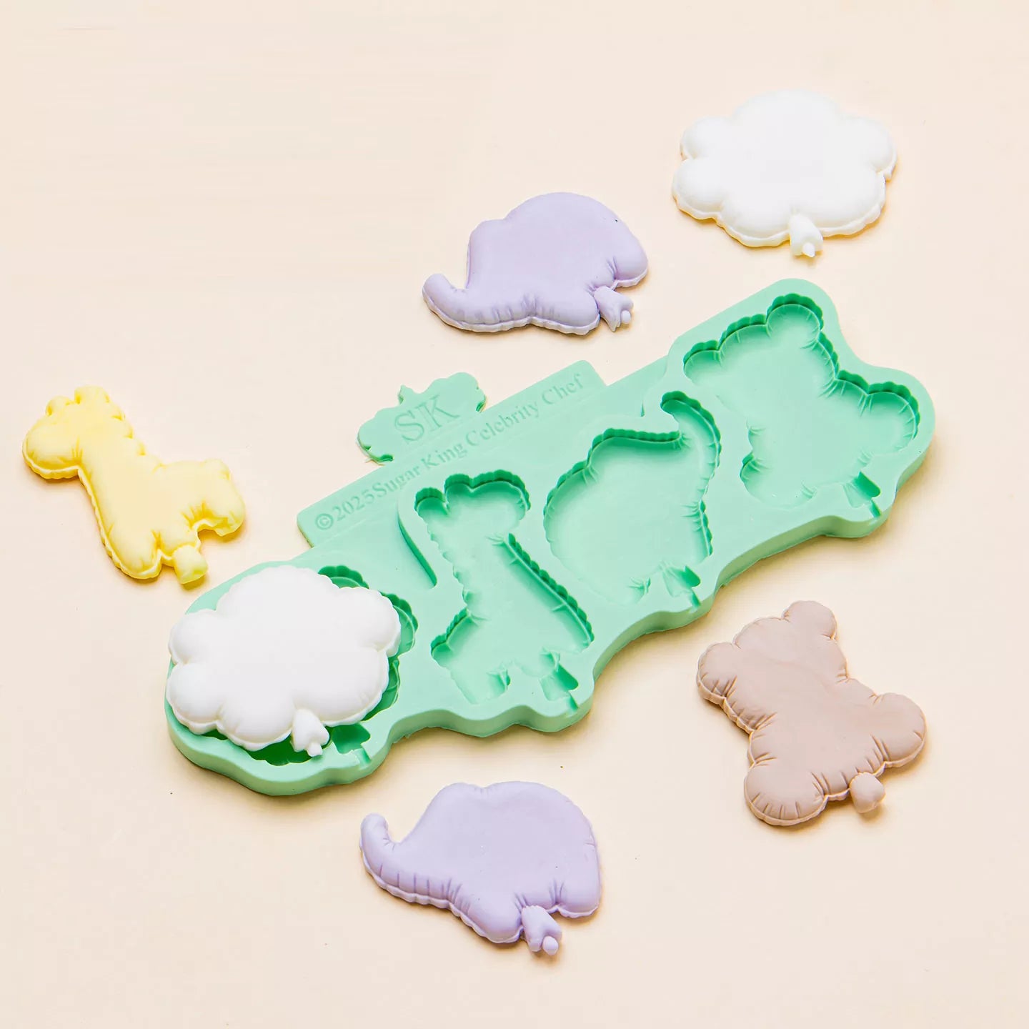 Balloon Heart Cloud Star Silicone Mold