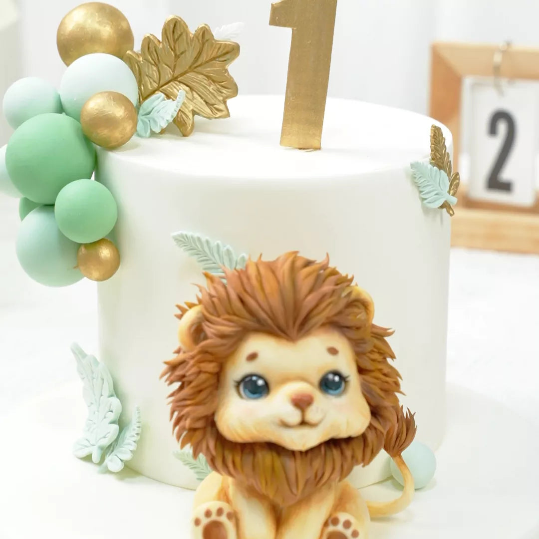 Lion Fondant Cake Masterclass