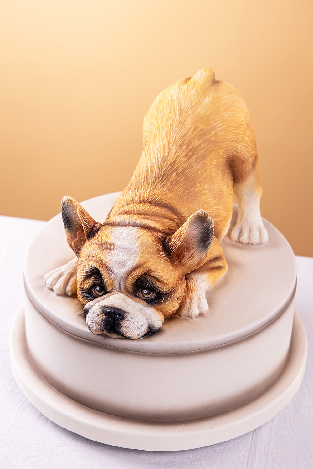 3D French Bulldog Fondant Cake Course