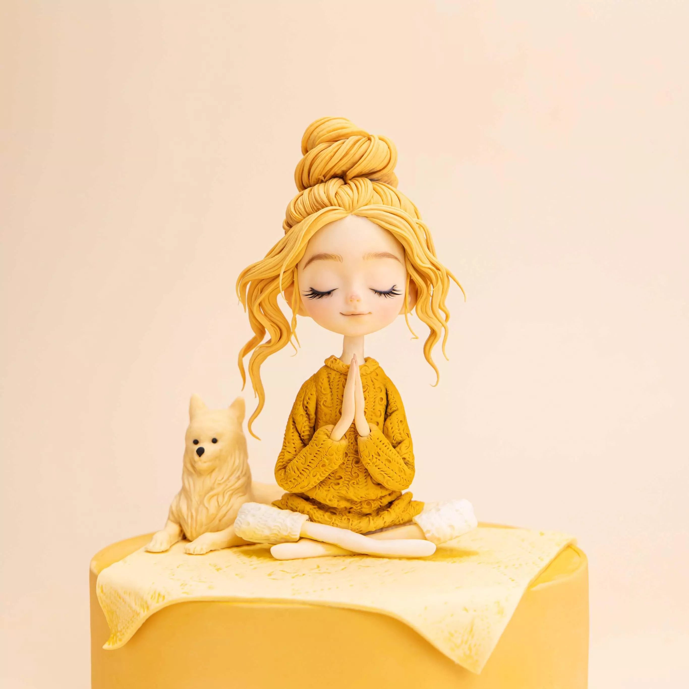 Girl of Warm Moments Fondant Figurine Masterclass