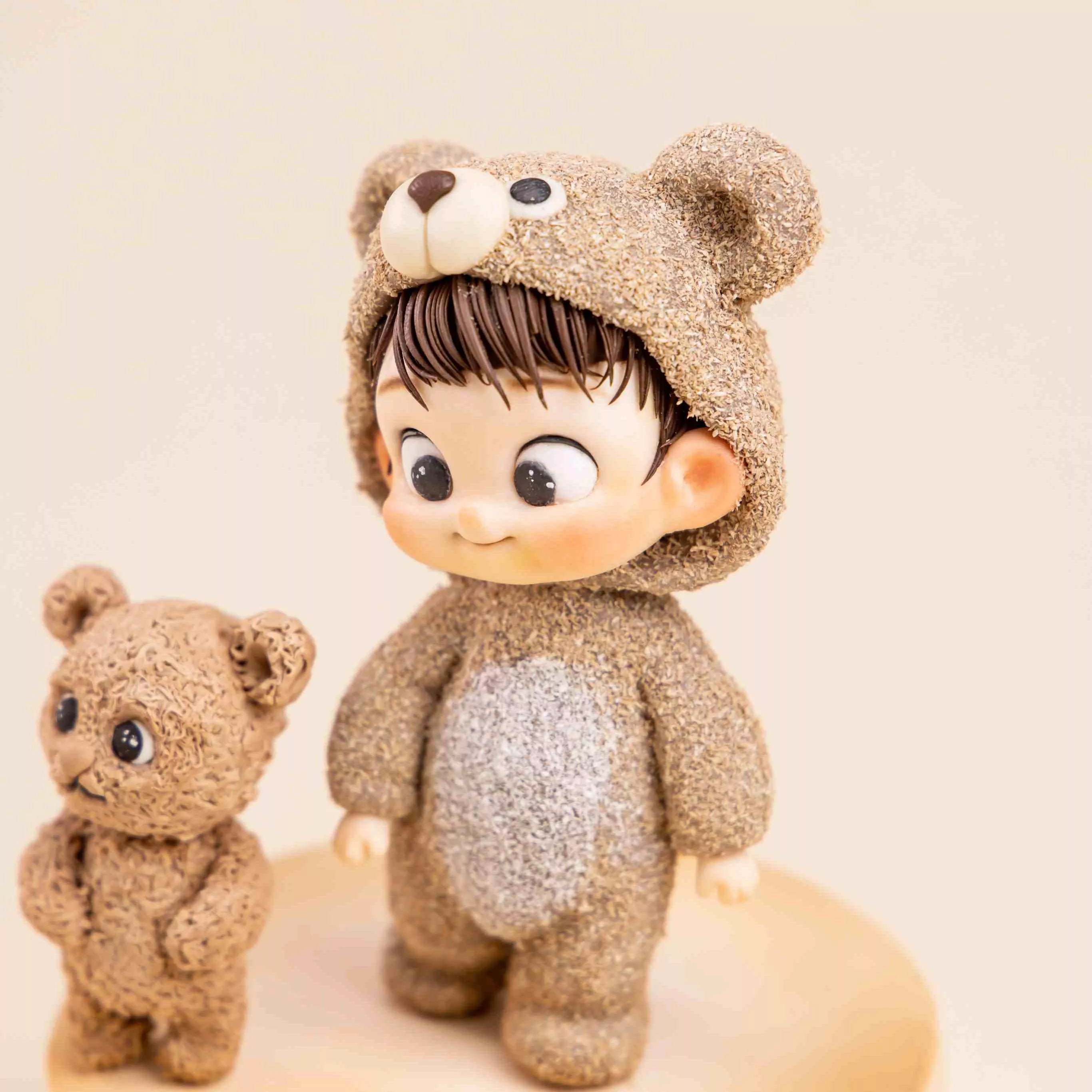 Fondant Plush Boy Figurine Masterclass