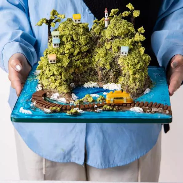 Seaside Lighthouse Mini-Scape Cake Masterclass