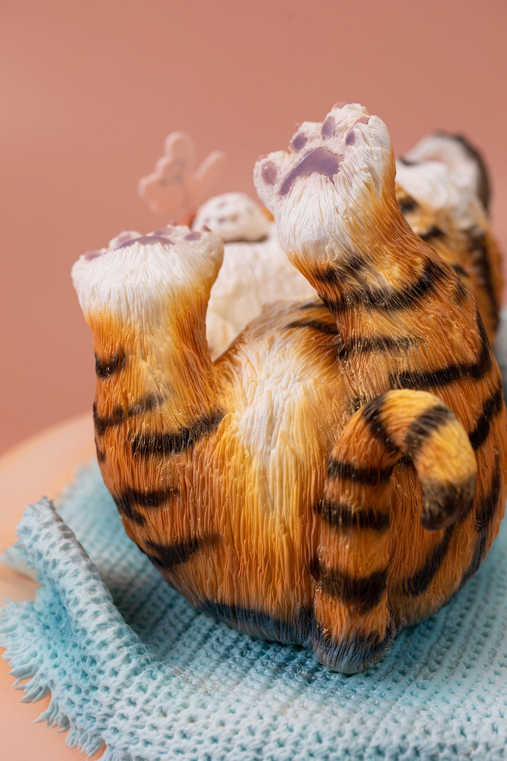 3D Cute Tiger Fondant Cake Course