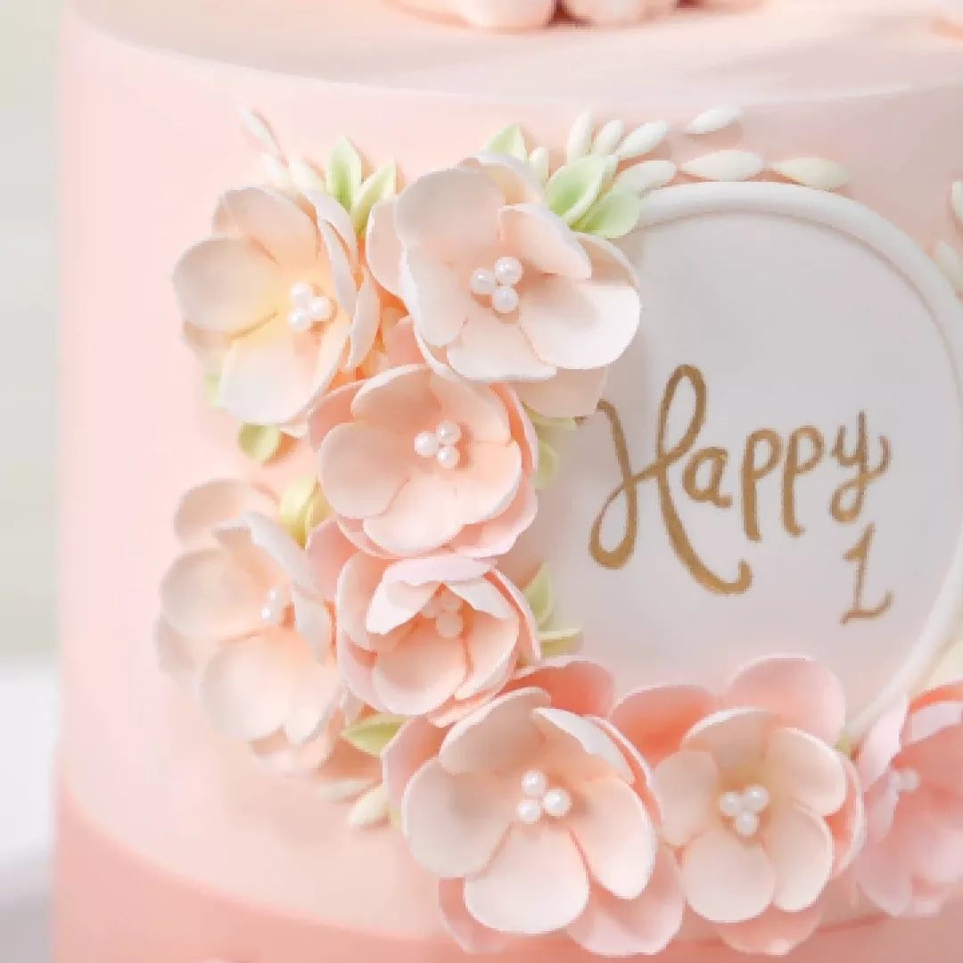 Fondant Pink Fox Cake Course