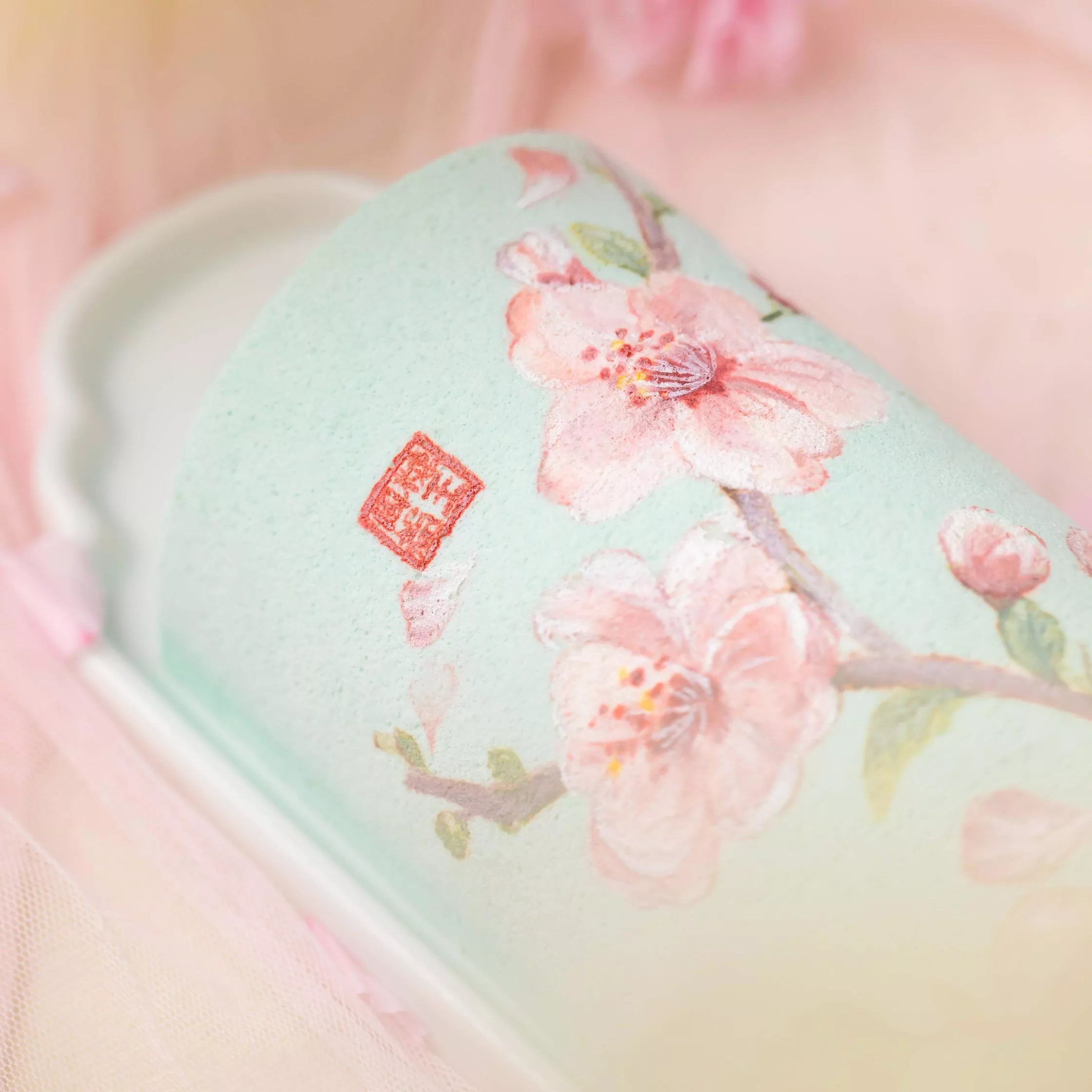 Hand-Painted Plum Blossom Swiss Roll Masterclass
