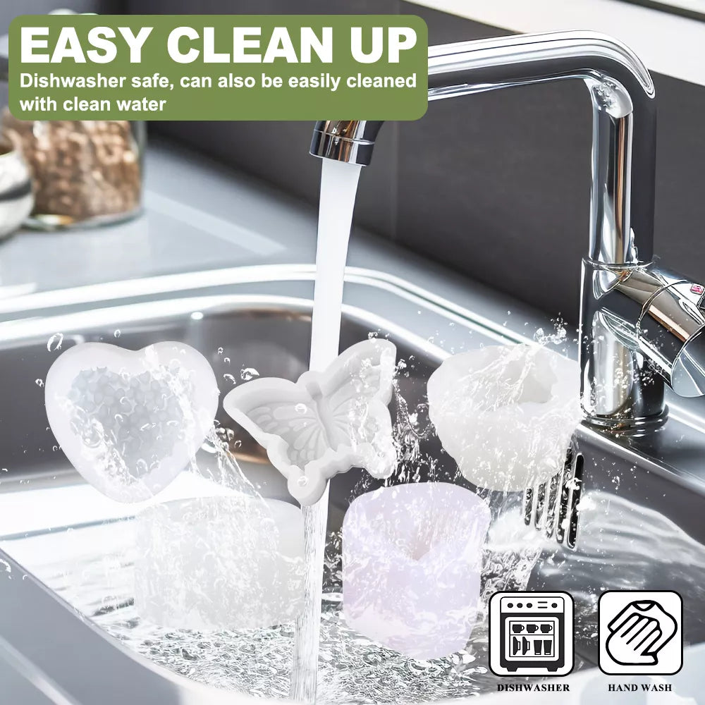 French Butterfly Mousse Silicone Mold