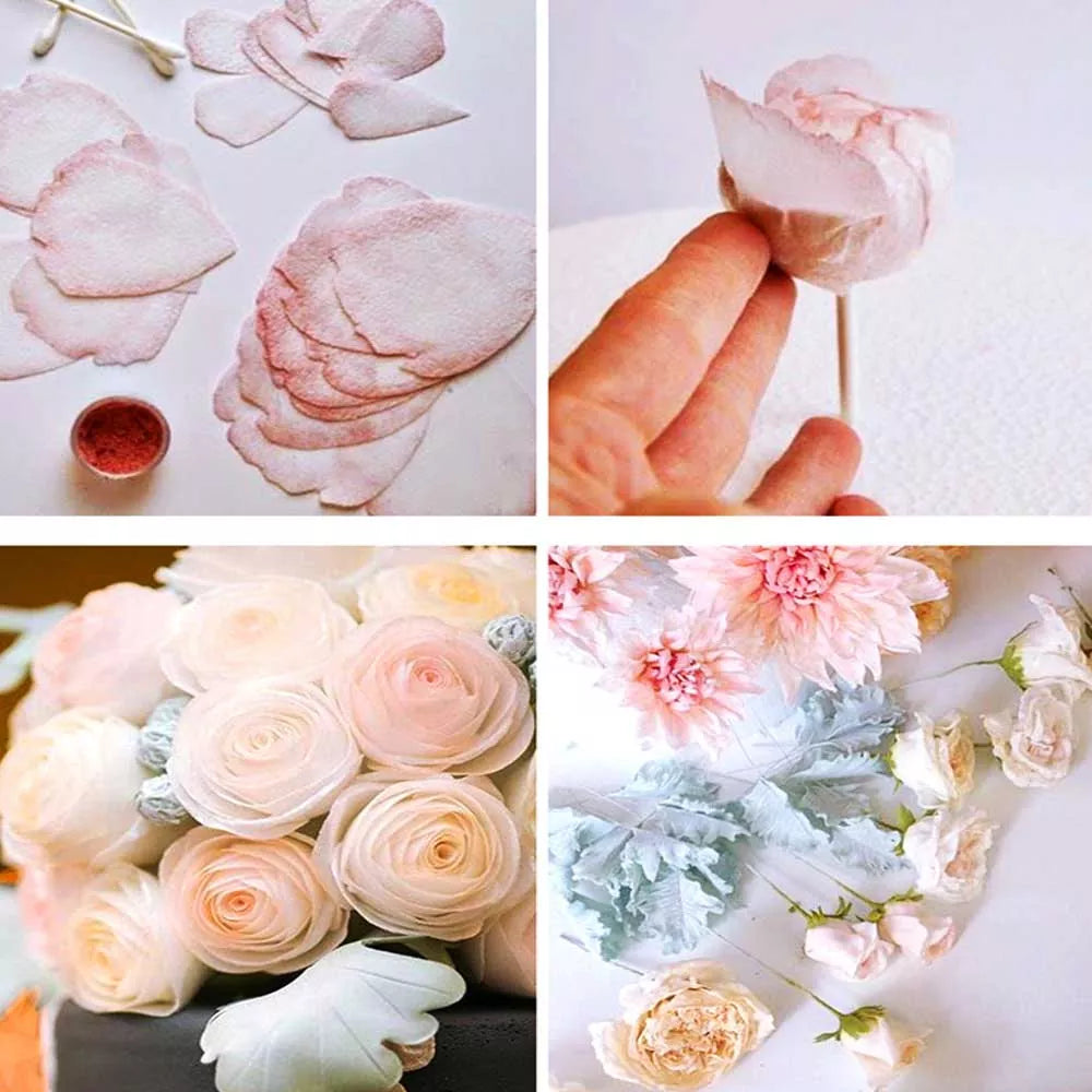 Edible wafer paper for baking