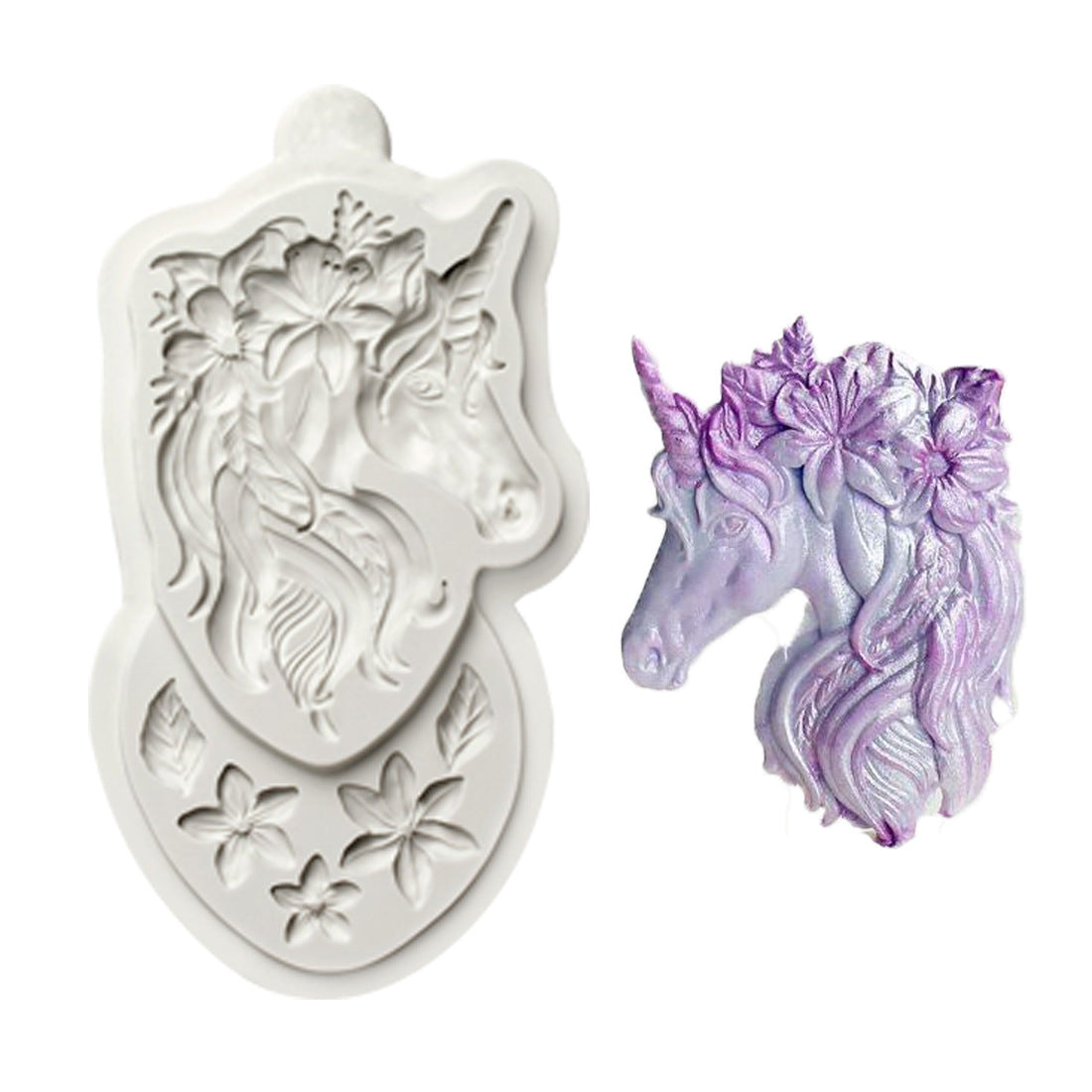 Carousel Horse Silicone Fondant Mold