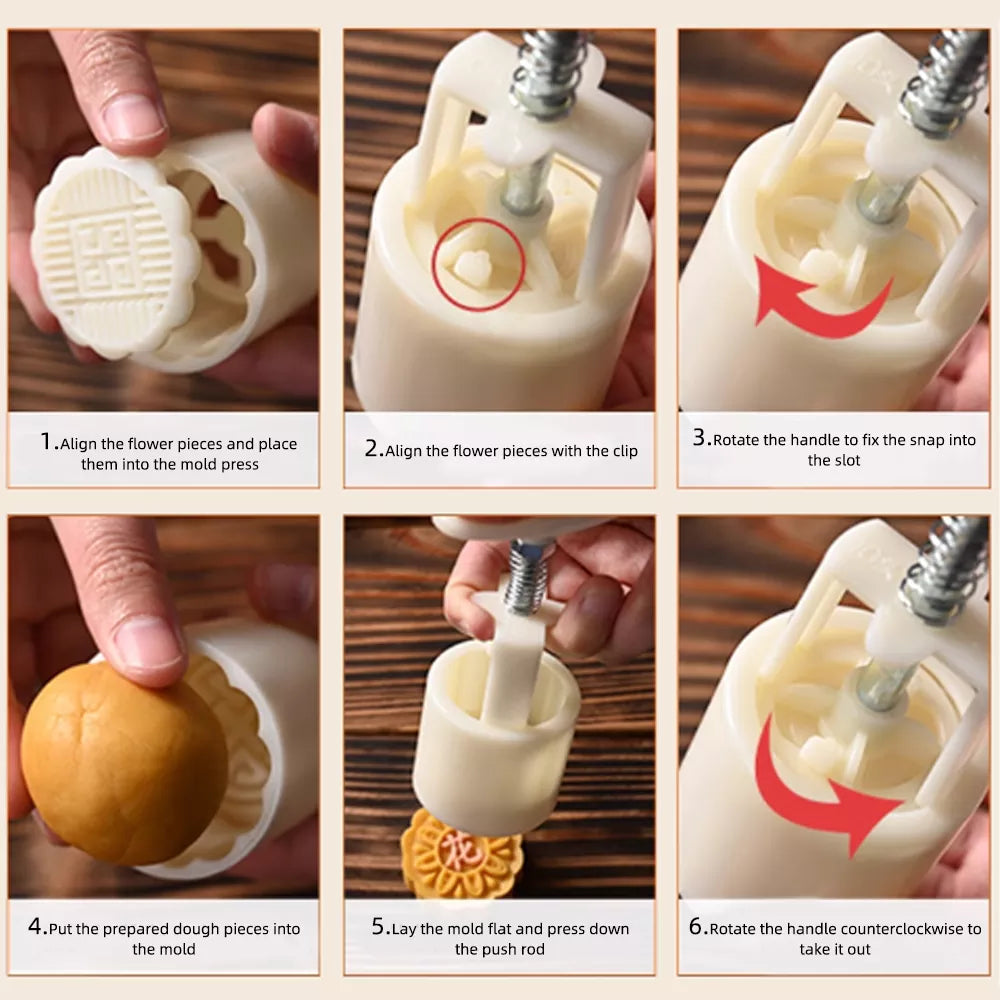 Mooncake Mold Making Stamp Tool