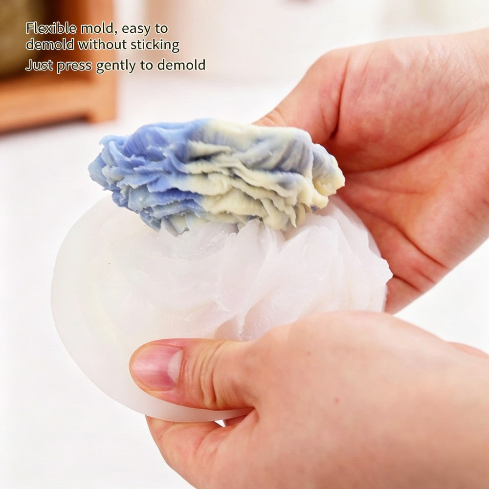 Peony Flower Silicone Mold