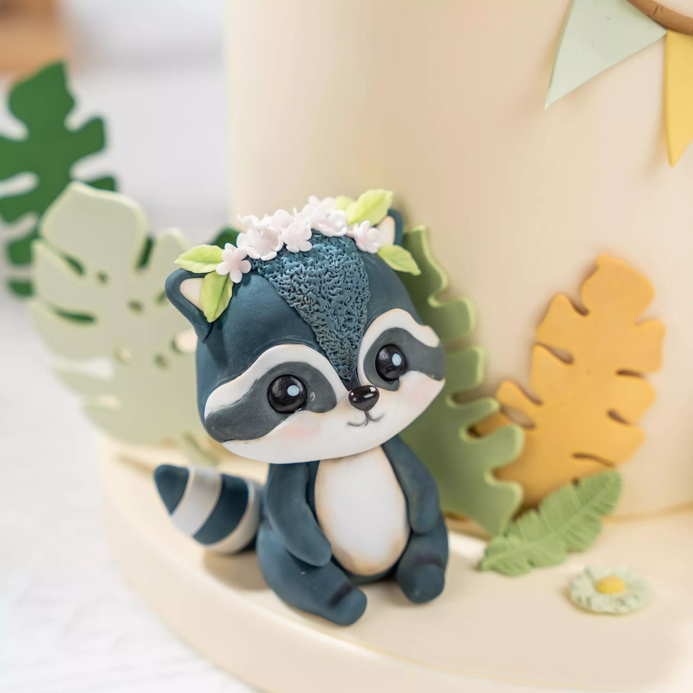 Forest Birthday Party Fondant Cake Decoration Masterclass