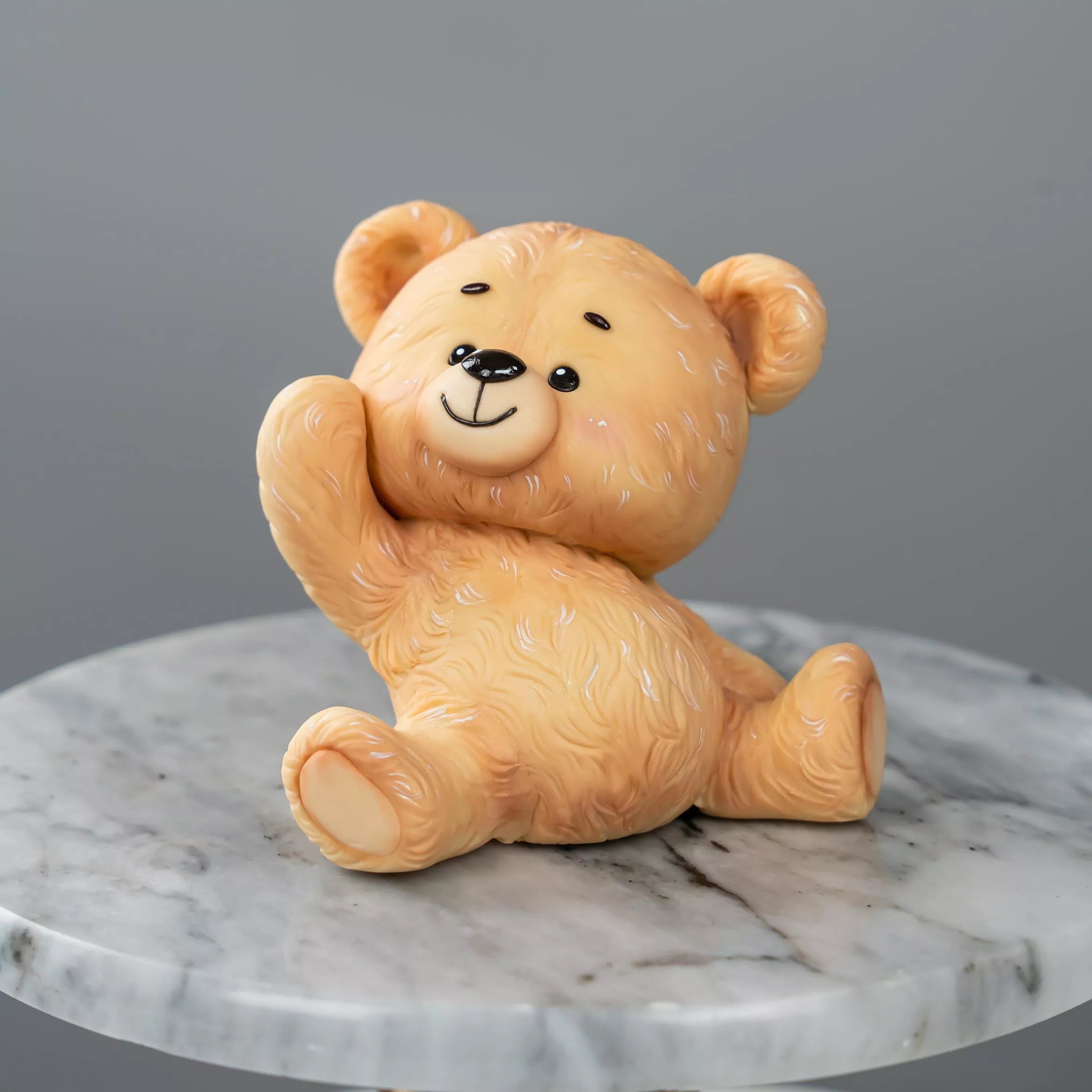 Fondant Pinwheel Teddy Bear Cake Course
