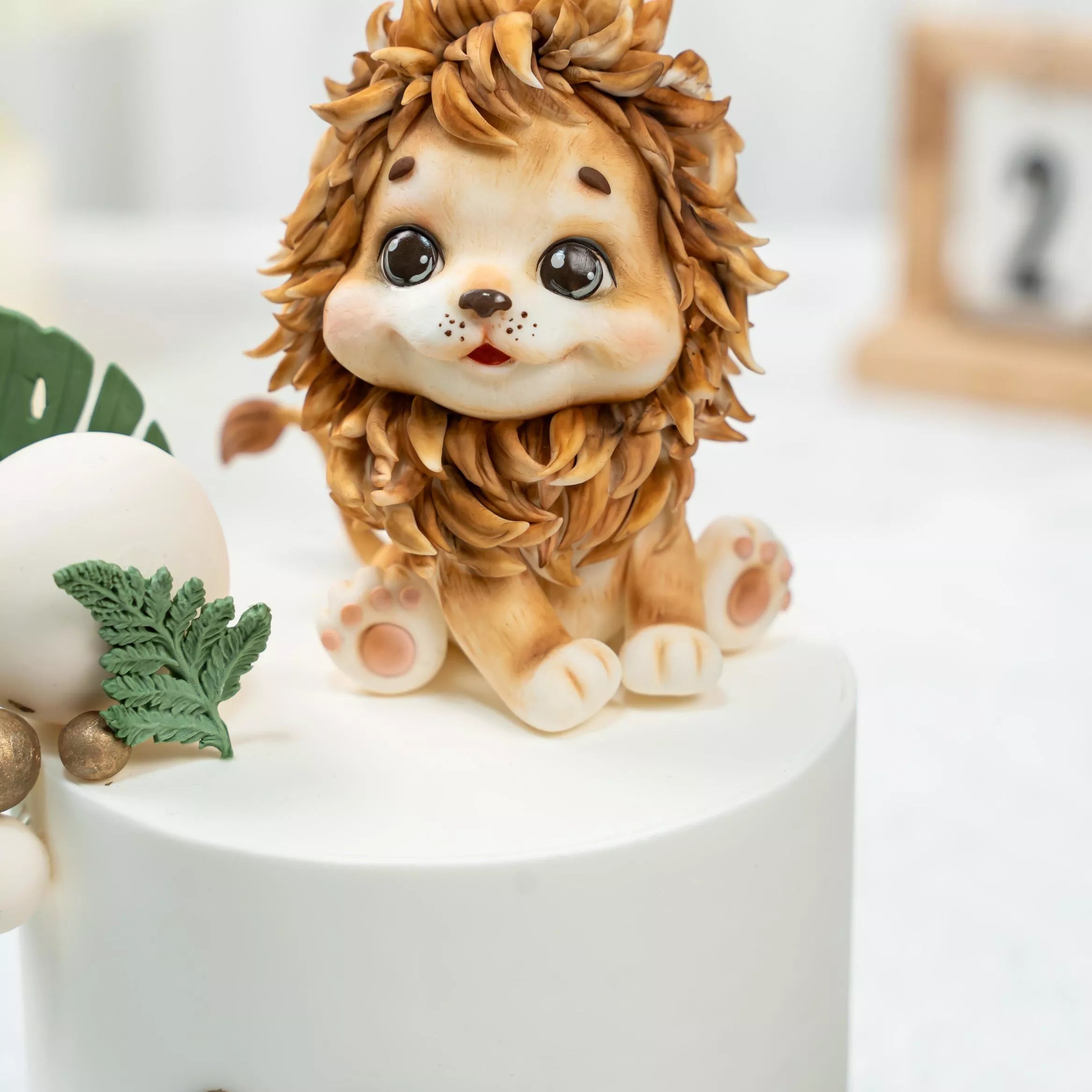 Top Lion Fondant Cake Masterclass
