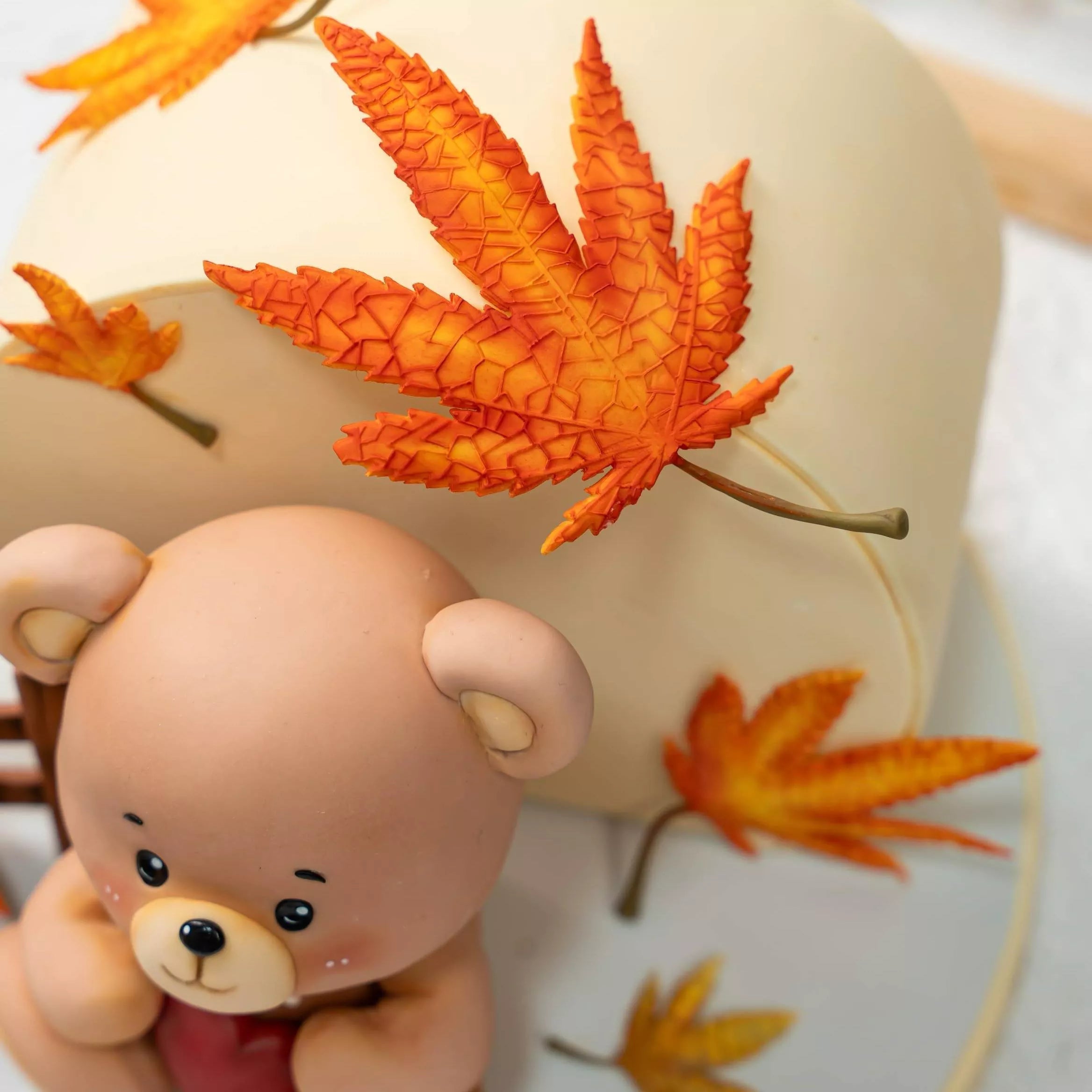 Autumn Teddy Bear Fondant Cake Decoration Masterclass