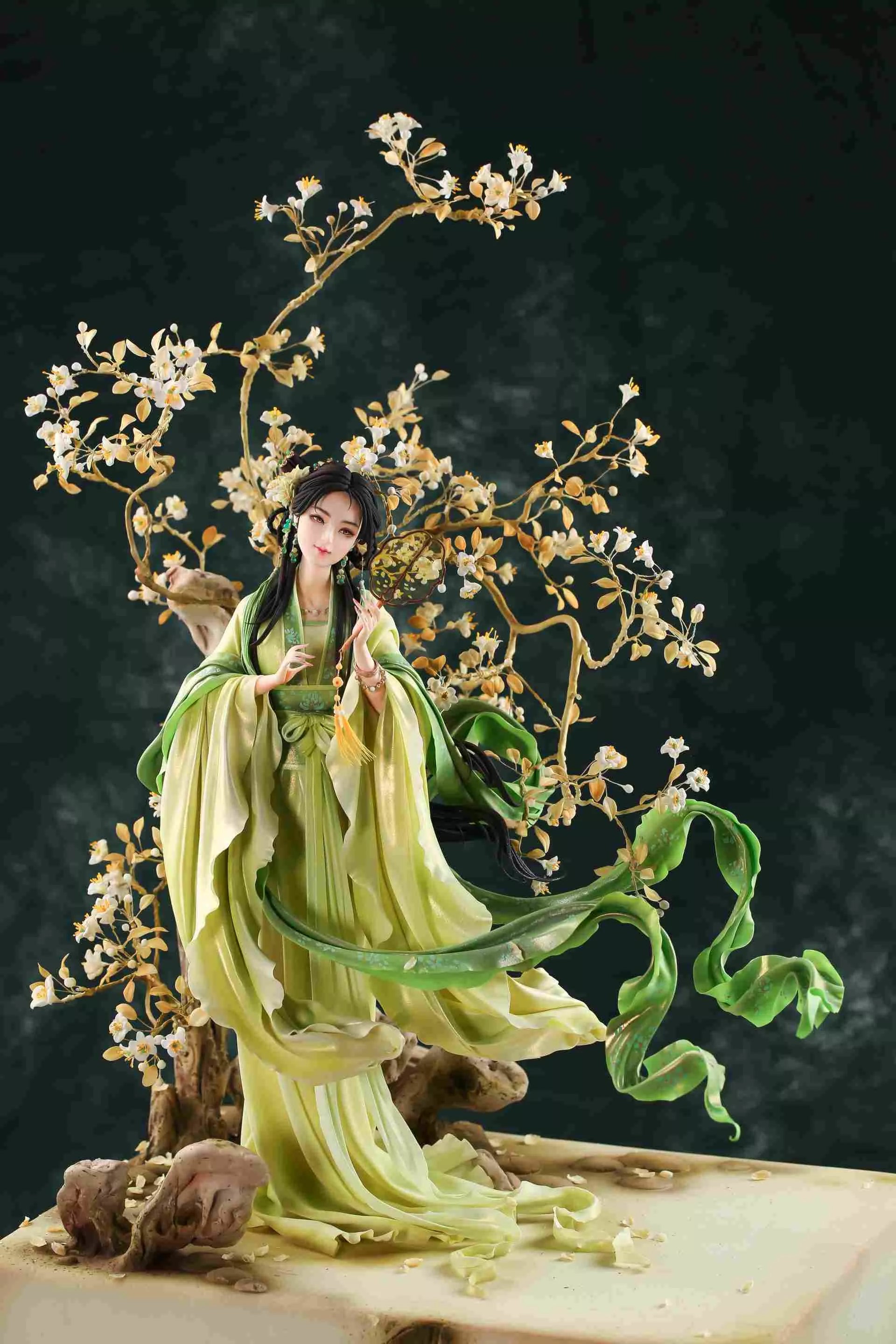 Elegy of Lady Tang Wan – Advanced Oriental Fondant Figurine Masterclass