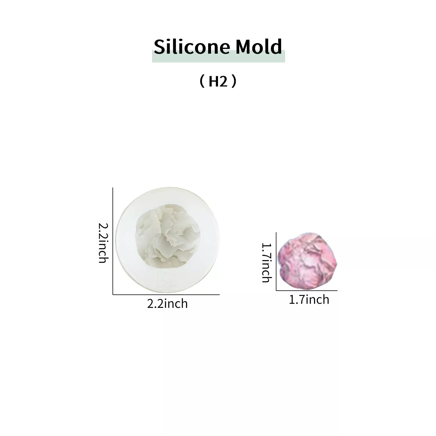 Flower Piping SIlicone Molds Set