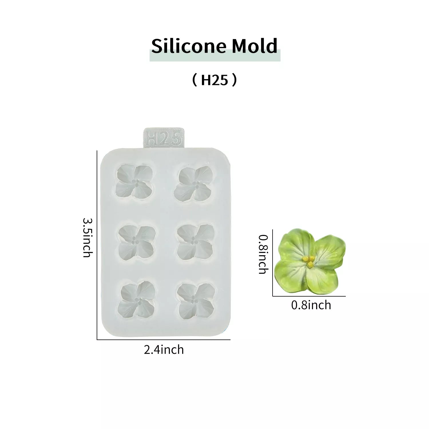Flower Piping SIlicone Molds Set