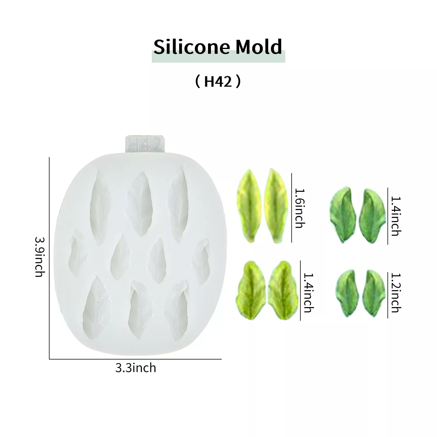 Flower Piping SIlicone Molds Set