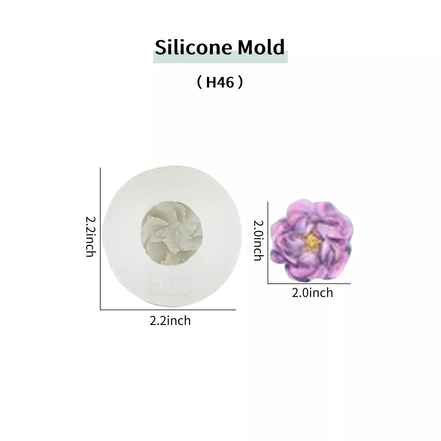 Flower Piping SIlicone Molds Set