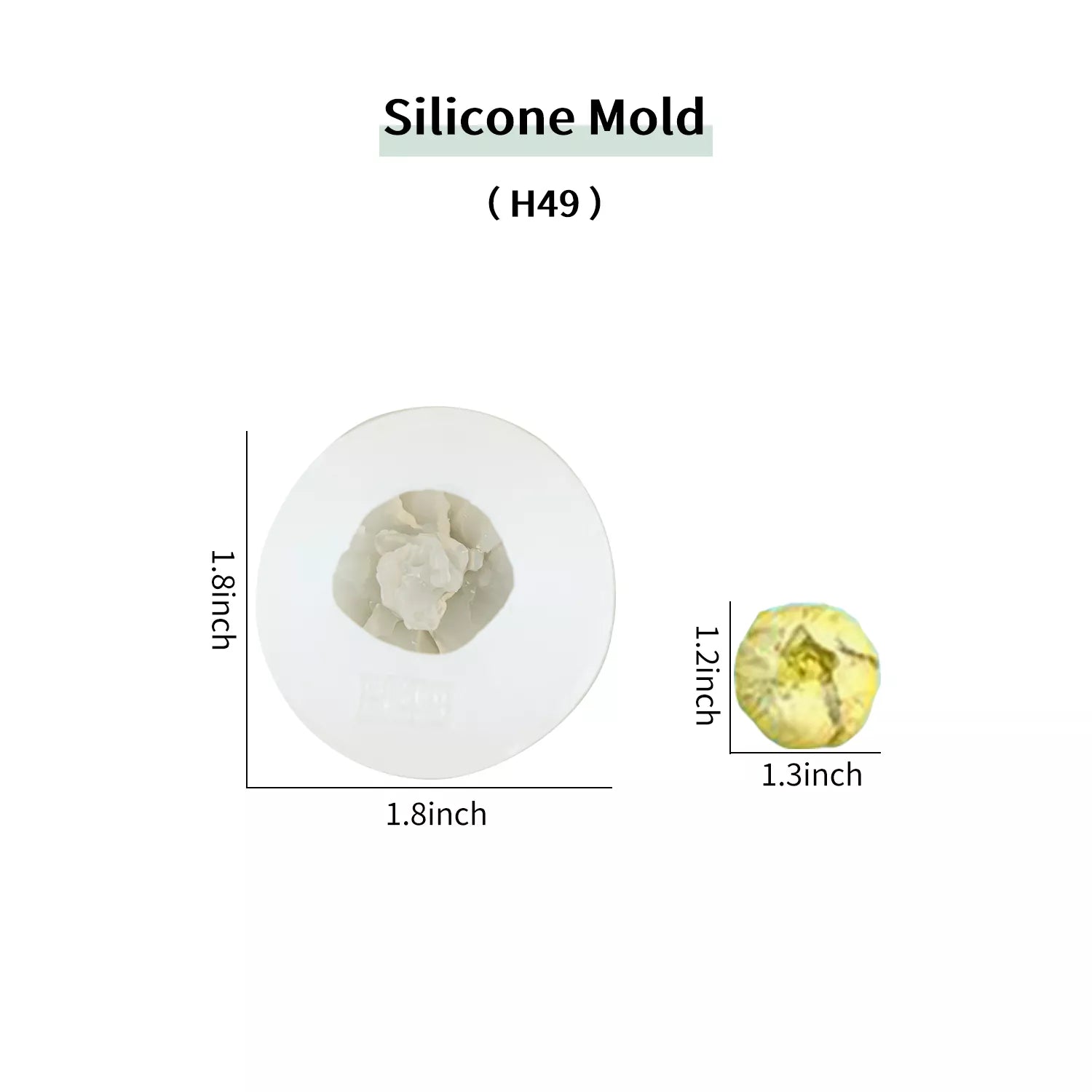 Flower Piping SIlicone Molds Set
