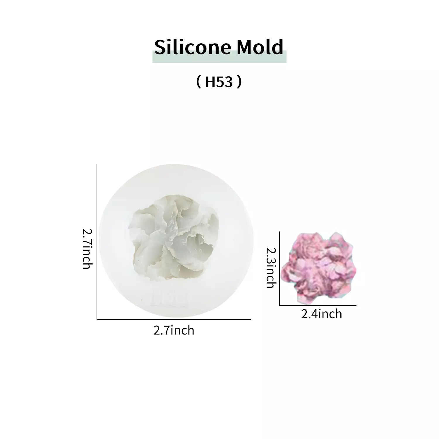 Flower Piping SIlicone Molds Set