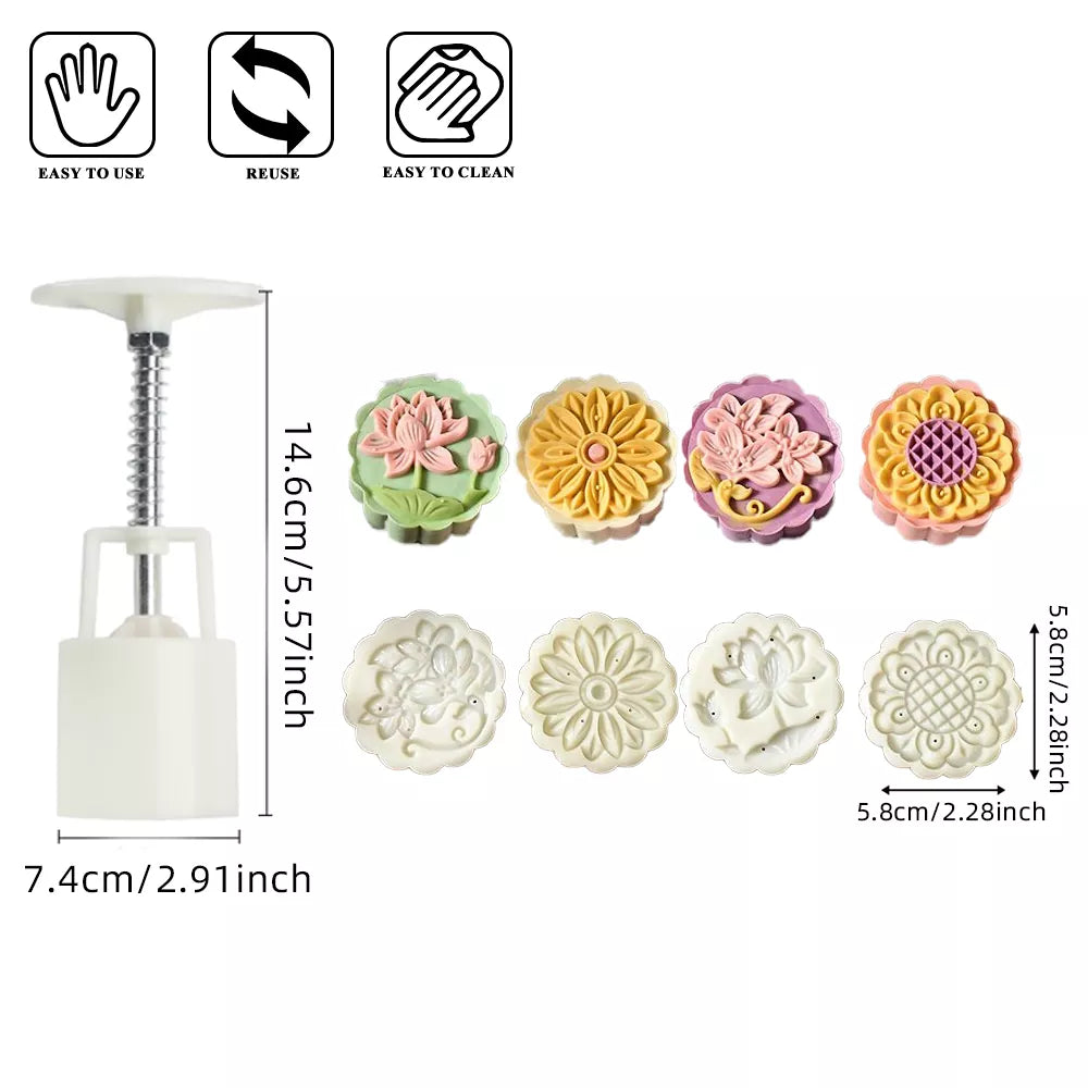 Mooncake Mold Making Stamp Tool