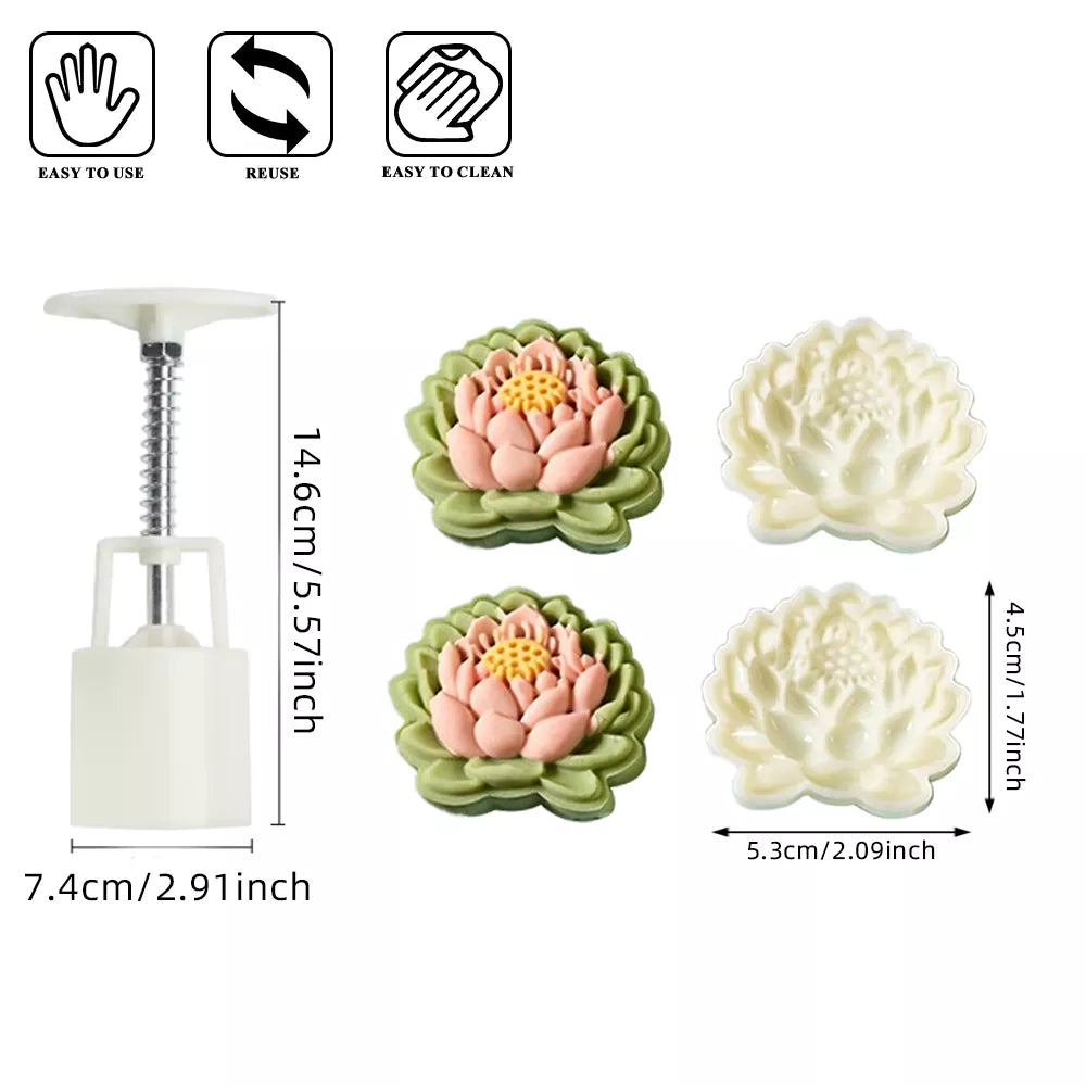 Mooncake Mold Making Stamp Tool