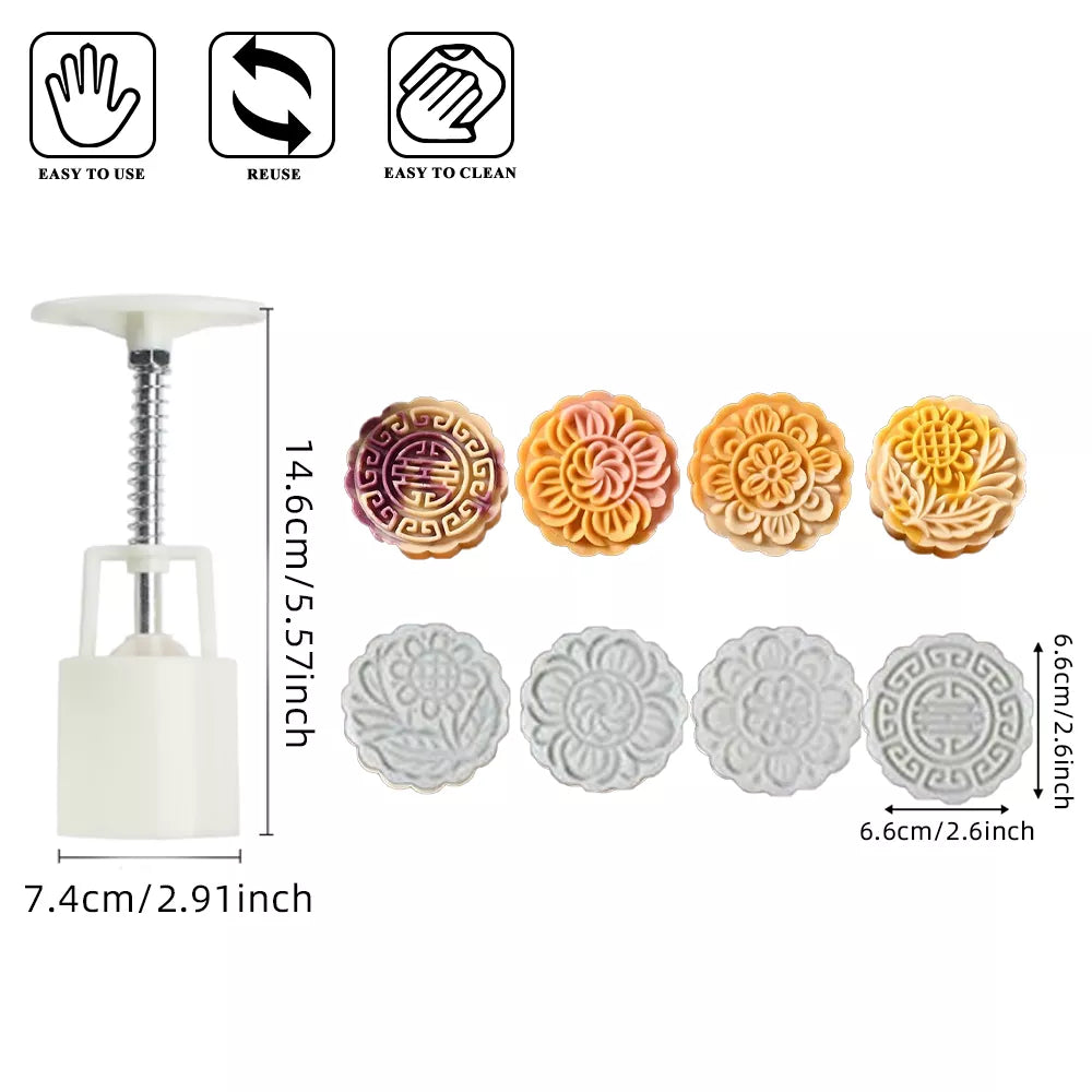 Mooncake Mold Making Stamp Tool