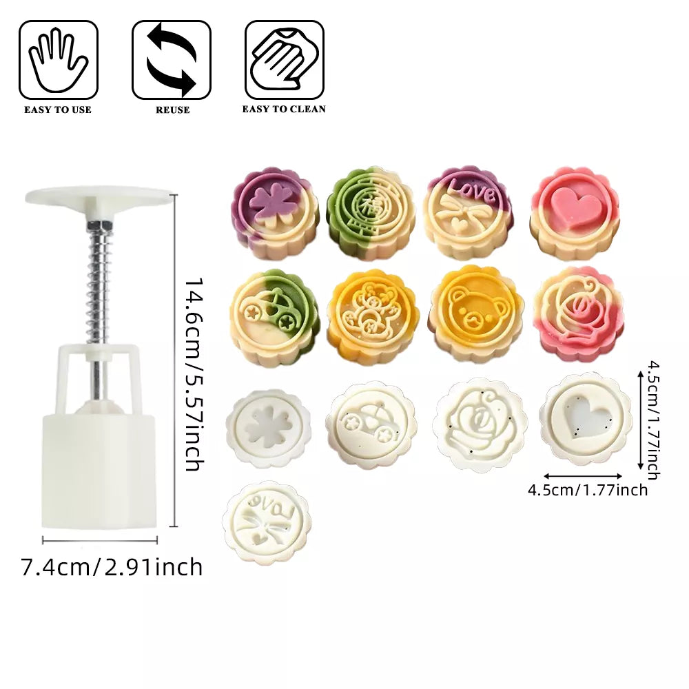 Mooncake Mold Making Stamp Tool