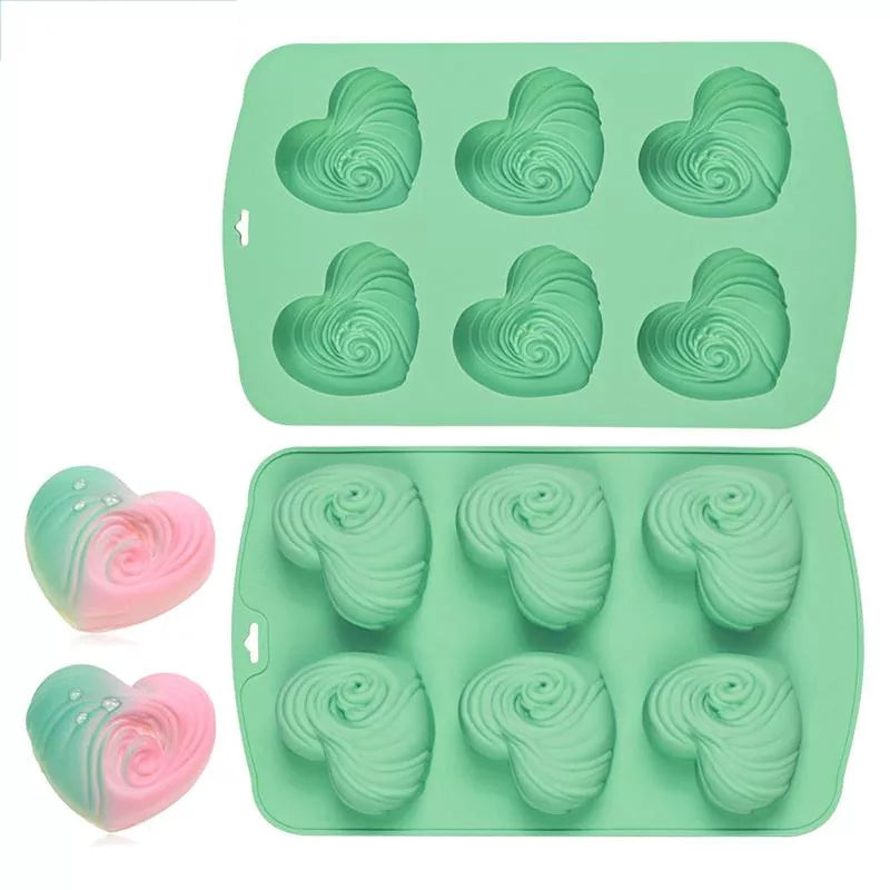 Heart Silicone Muffin Pan
