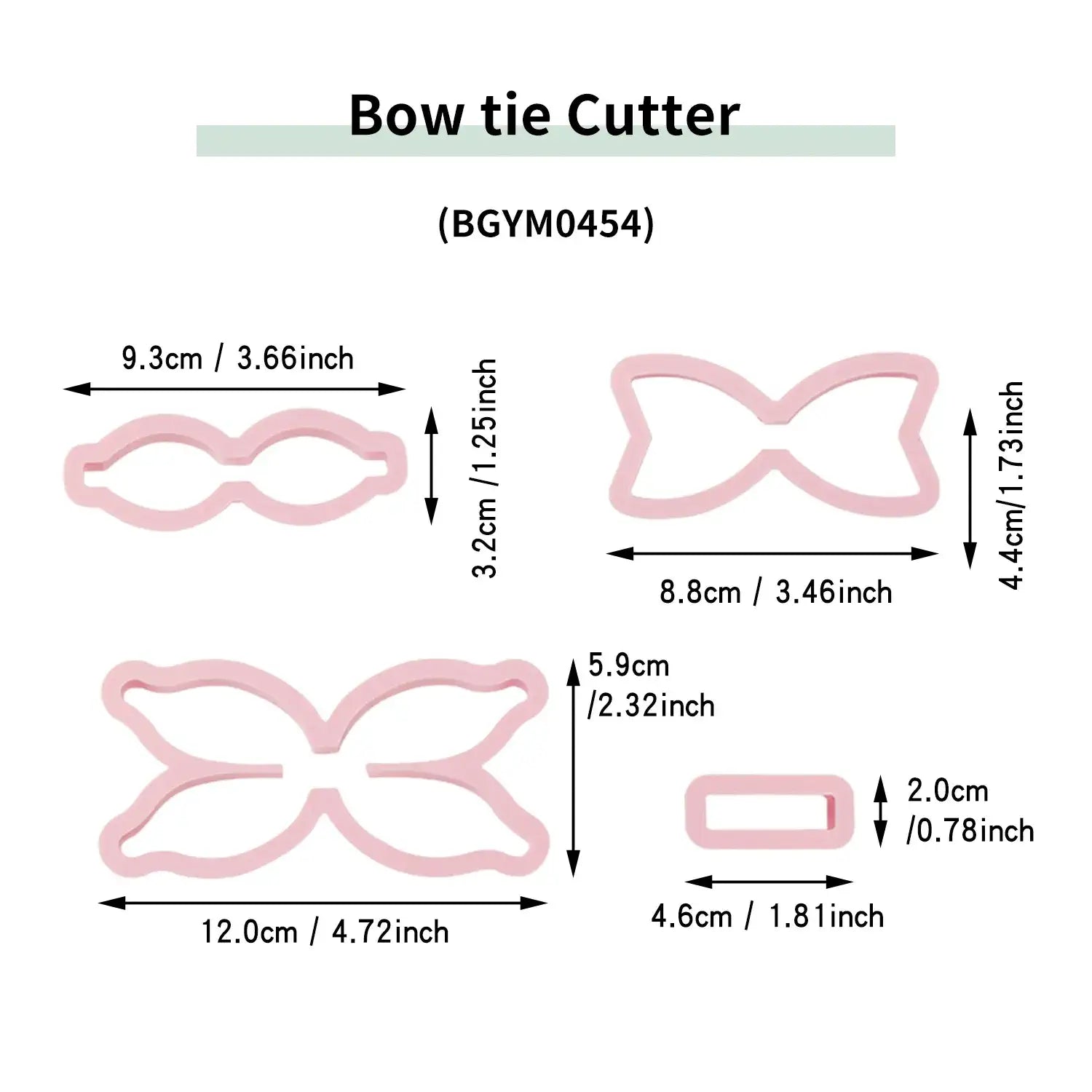 Bow Tie Cookie Cutter