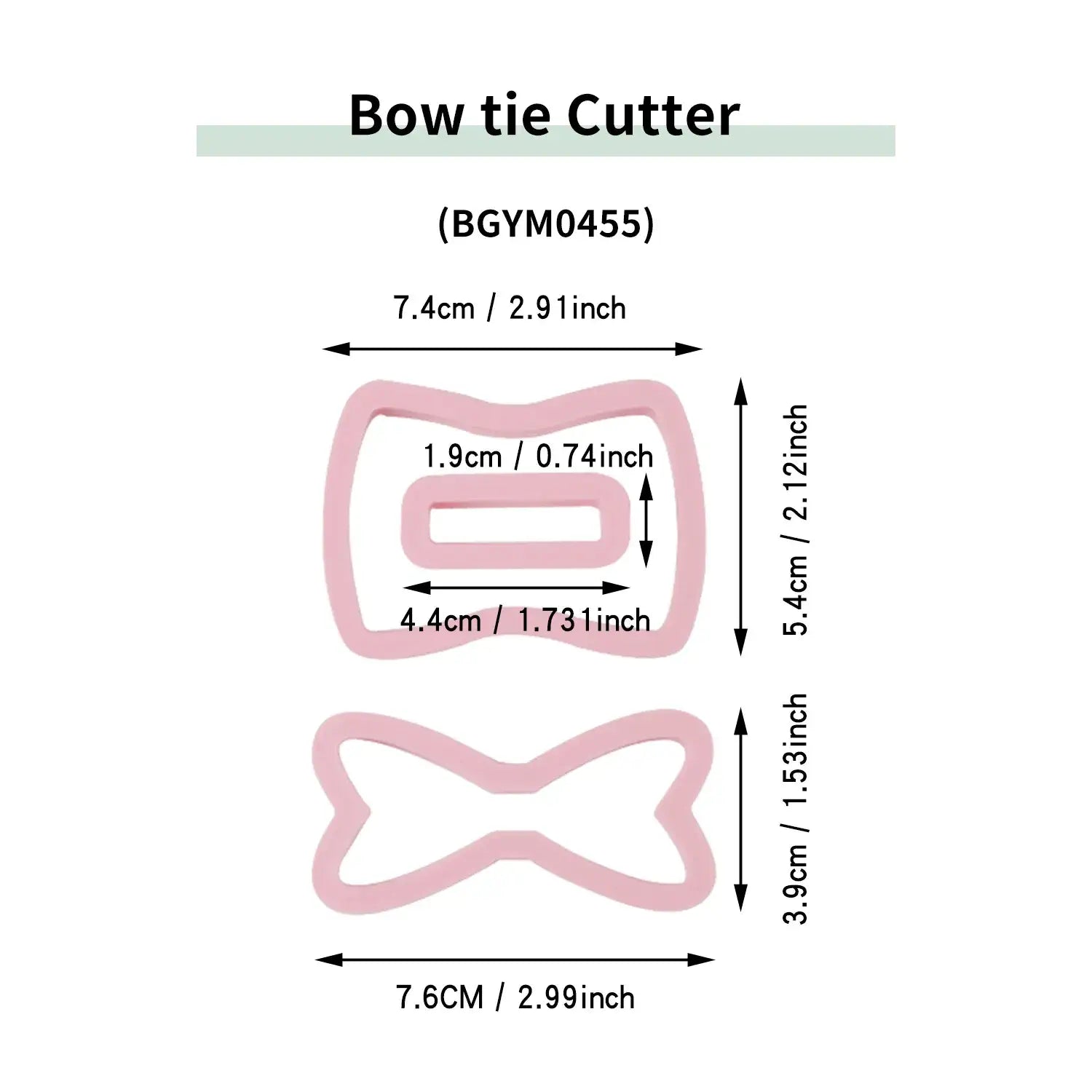 Bow Tie Cookie Cutter