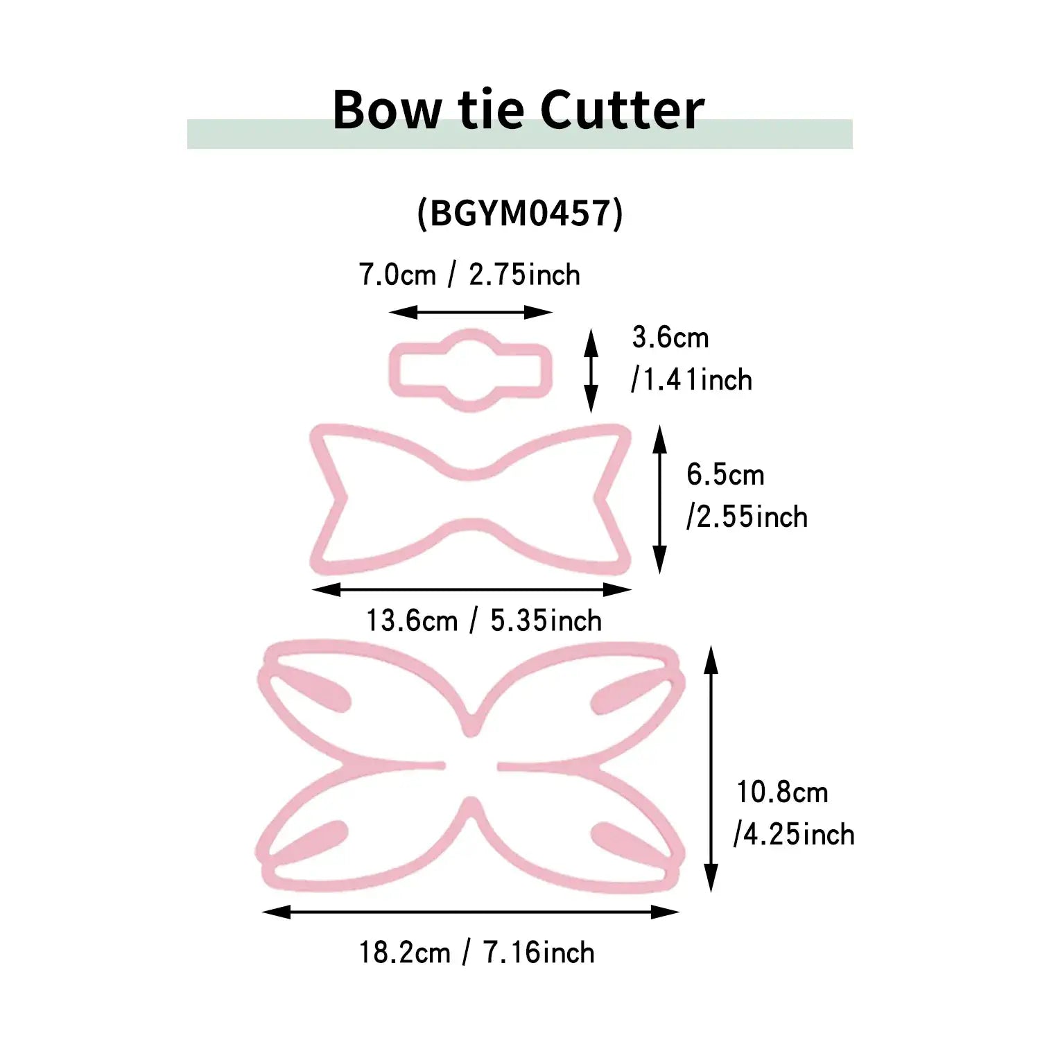 Bow Tie Cookie Cutter