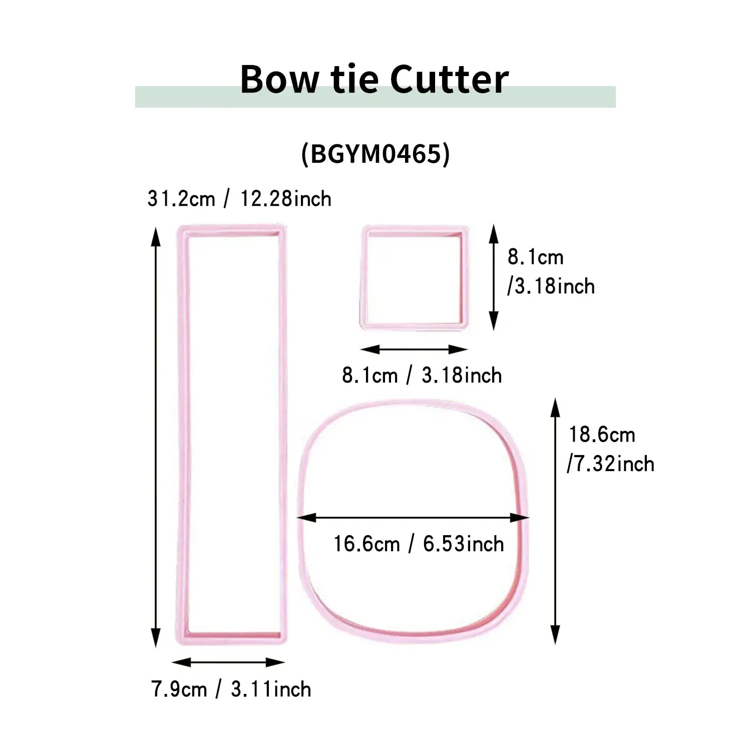 Bow Tie Cookie Cutter