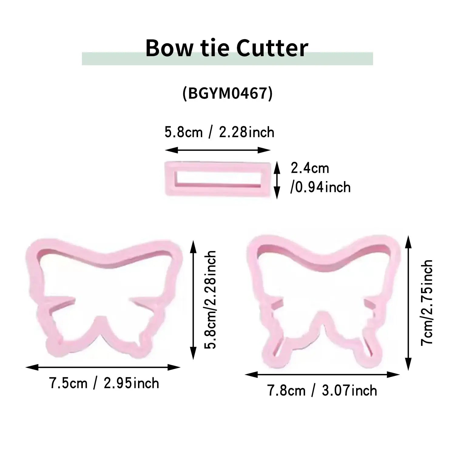 Bow Tie Cookie Cutter