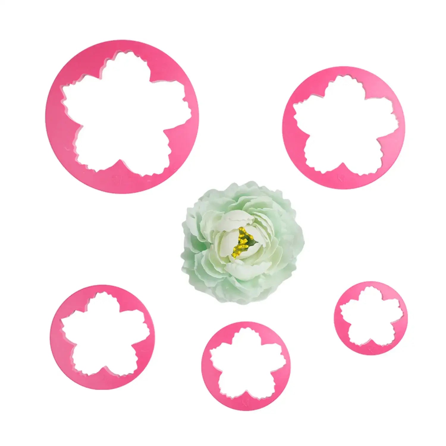 Peony Fondant Mold