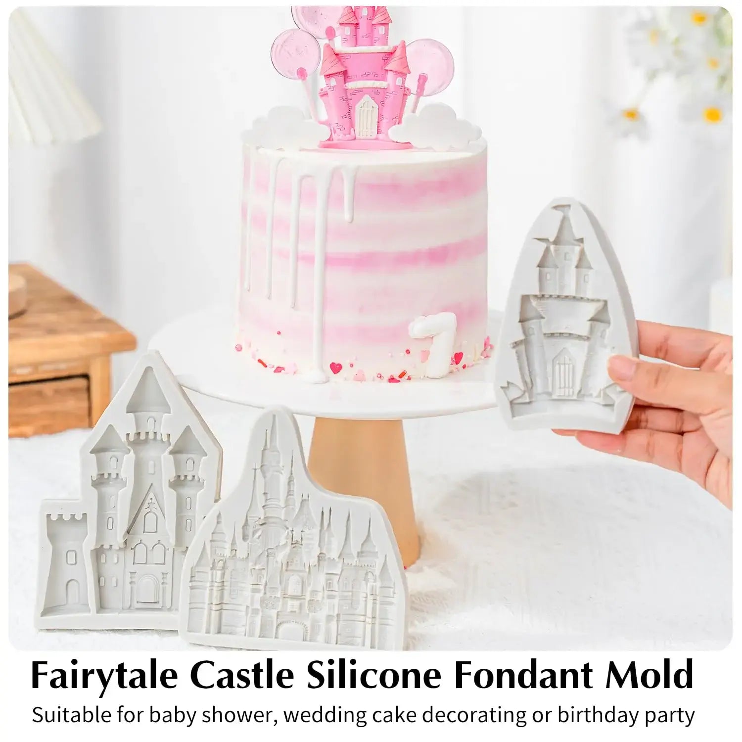 Castle Fondant Mold