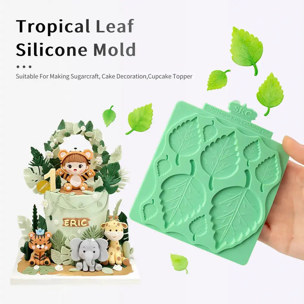 Leaf Pattern Silicone Mold