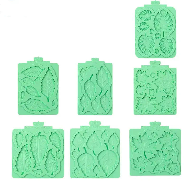 Leaf Pattern Silicone Mold